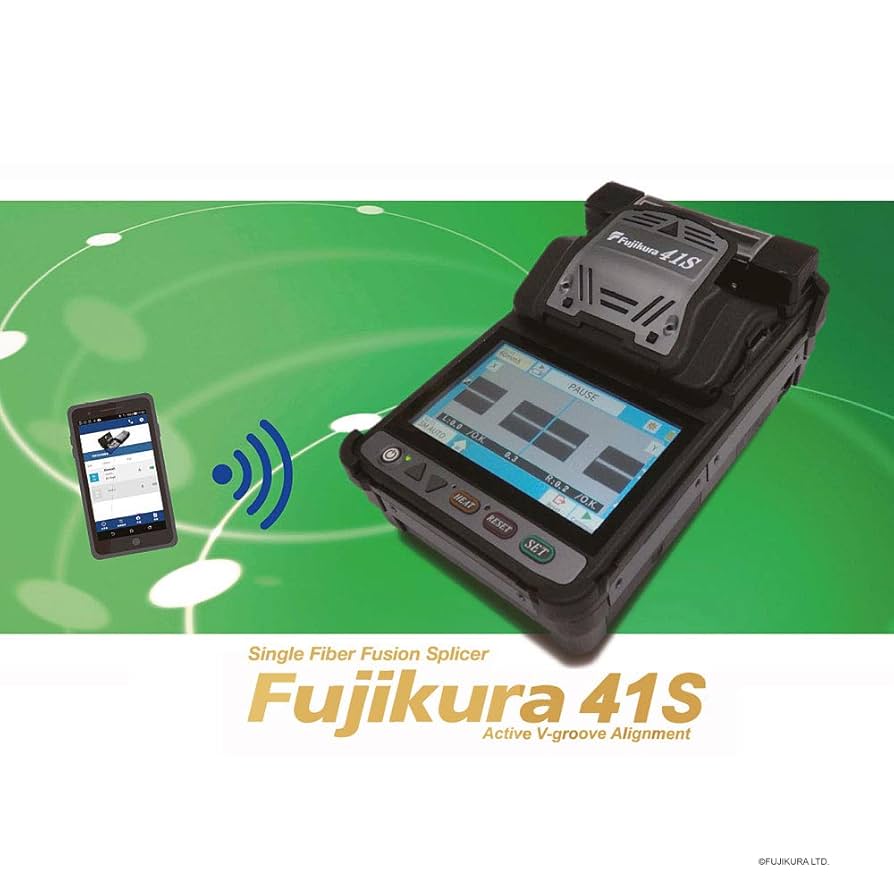 Fujikura - Y uさま専用 Fujikura New Model FSM-41S V-groove Alignment Welding Fusion